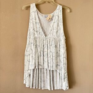 NWT Stylestalker White Scandal Cami size 6